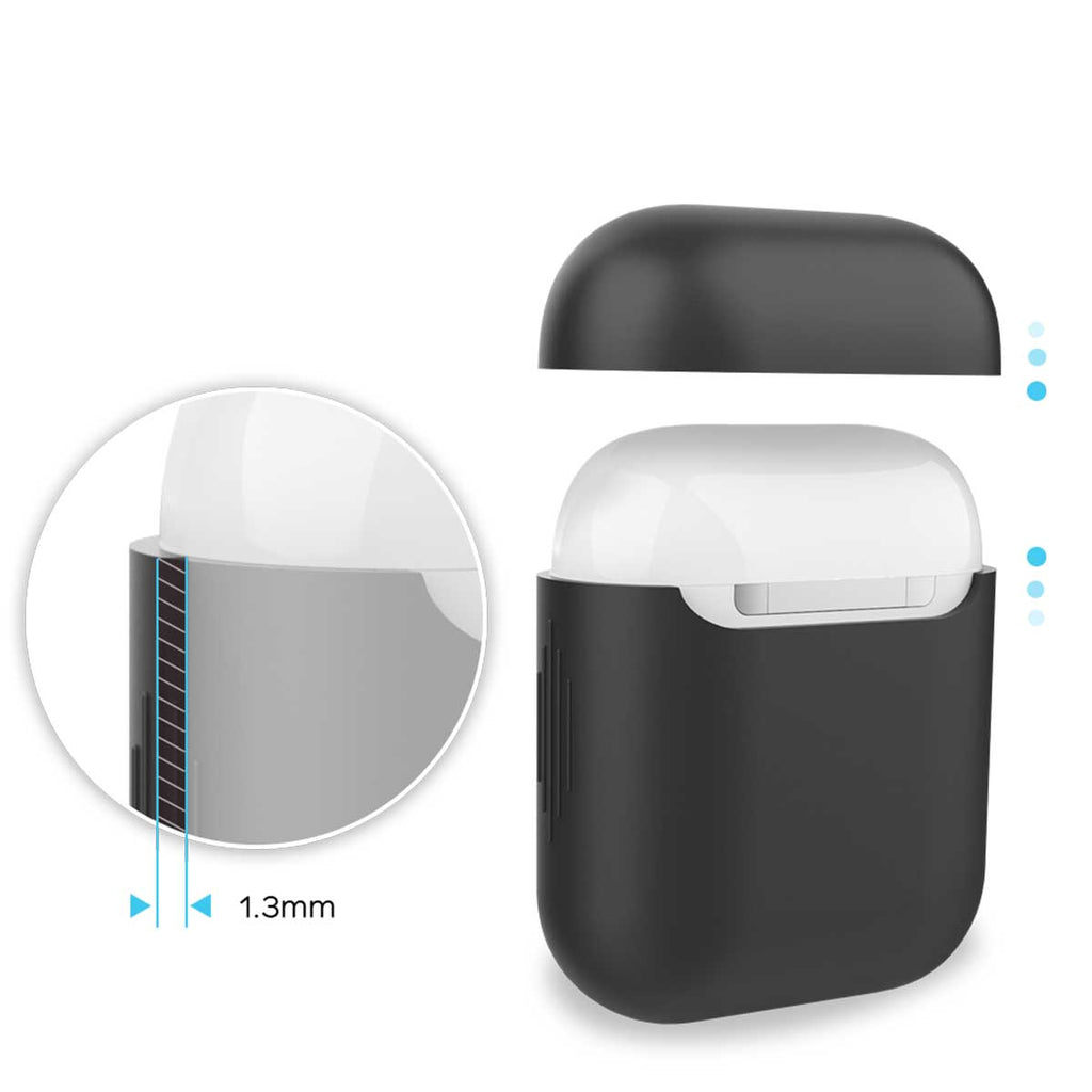 Ultra-Slim Scratch Resistant Silicon Case for Airpods – Promate
