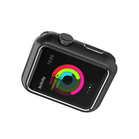 Magnetic Aluminum Protective Front and Back Case for 44mm Apple Watch