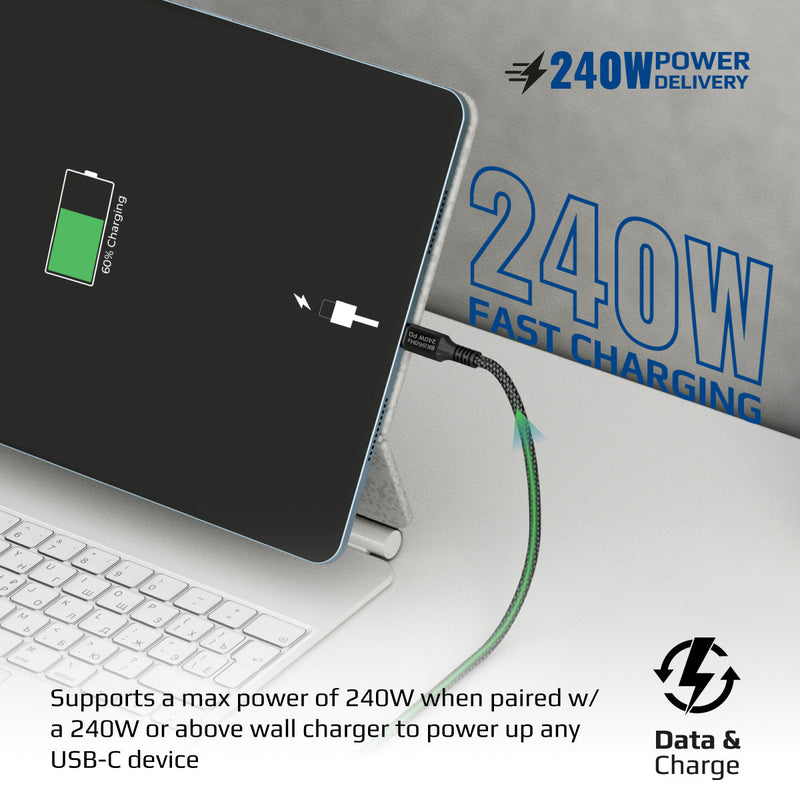 240W Super Speed Fast Charging USB-C Cable