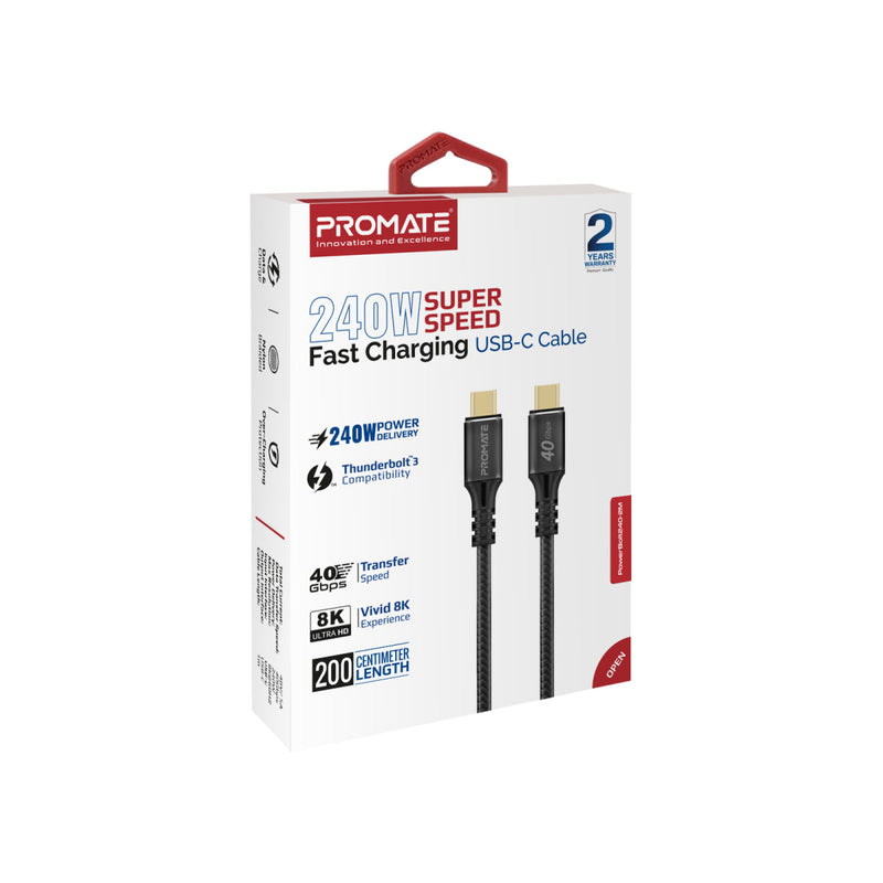 240W Super Speed Fast Charging USB-C Cable