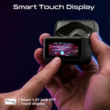 Promate Arix Wireless Earbuds with ANC, ENC & Smart Display