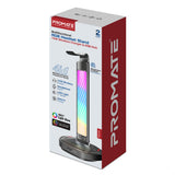 Multifunctional RGB Headset Stand with 15W Wireless Charger & USB Hub