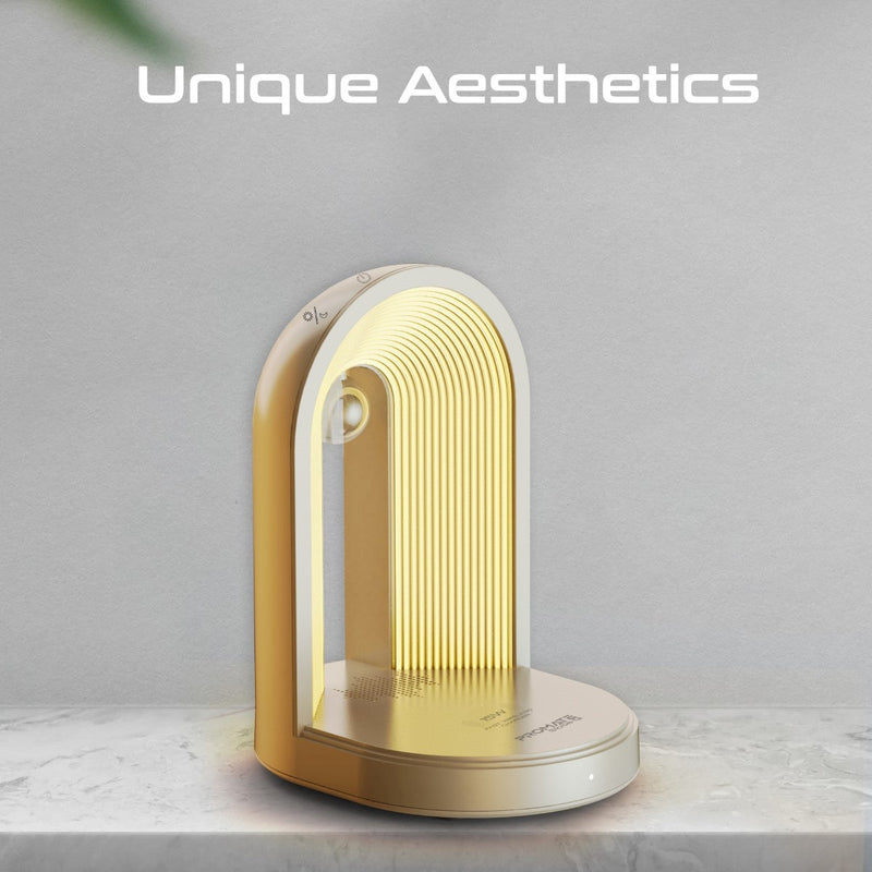 Multi-Functional LED Lamp Bluetooth Speaker with 15W Wireless Charger