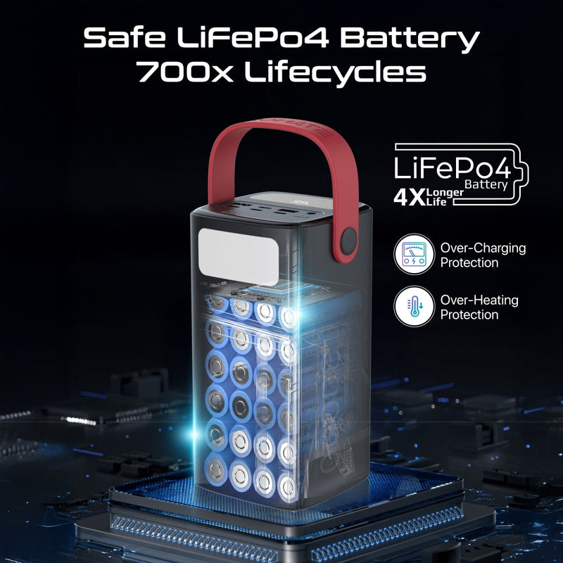 80000mAh High-Capacity 100W Ultra-Fast-Charging Power Pack