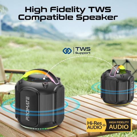 Dynamic RGB Bluetooth v5.3 True Wireless 80W Speaker