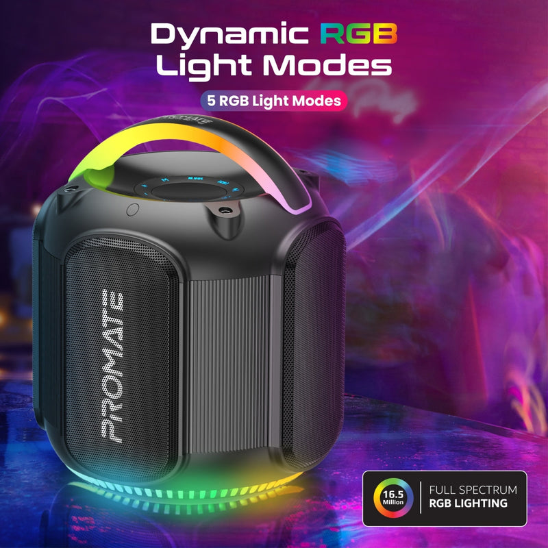 Dynamic RGB Bluetooth v5.3 True Wireless 80W Speaker