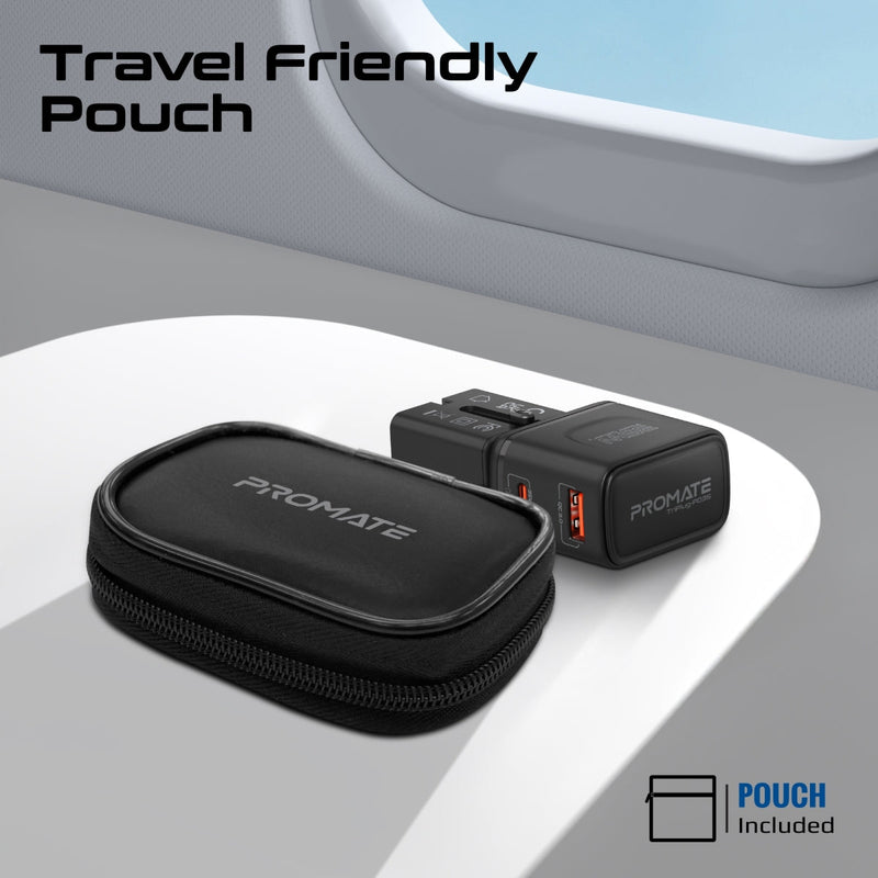 35W Power Delivery Multi-Port Travel Adapter – Promate Philippines