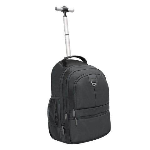 Large Capacity Trolley Bag with Multiple Compartments for 15.6” Laptops