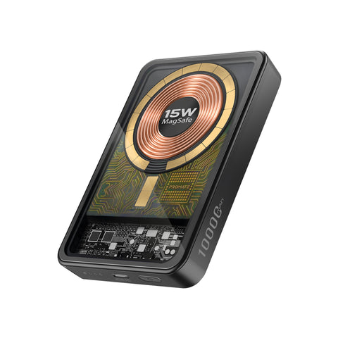 Transparent MagSafe Wireless Charging Power Bank