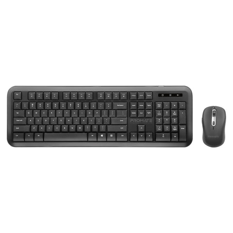 Dual Interface Full Size Wireless Keyboard & Mouse Combo