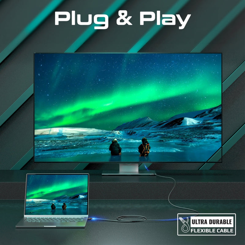 Unidirectional HD 4K@60Hz HDMI Audio Video Cable